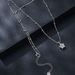 Ezüst nyaklánc csillagmedállal