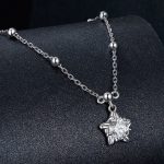 Ezüst nyaklánc csillagmedállal