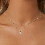 Ezüst nyaklánc csillagmedállal