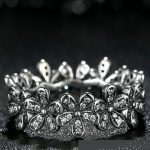 Kvetinový strieborný prsteň, 7