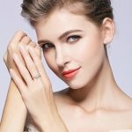 Okrúhly kvetinový strieborný prsteň, 7