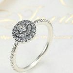 Okrúhly kvetinový strieborný prsteň, 7