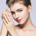 Okrúhly kvetinový strieborný prsteň, 8