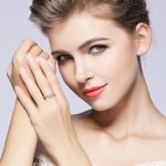 Okrúhly kvetinový strieborný prsteň, 6