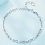 Ezüst női karkötő