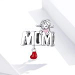 Ezüst charm (925), édesanya