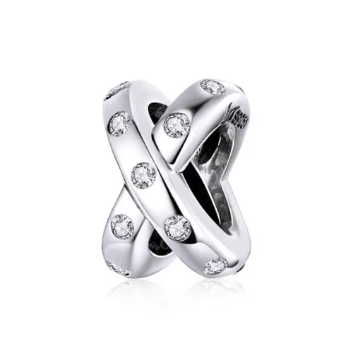 Ezüst charm, egyszerű geometria