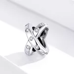 Ezüst charm, egyszerű geometria