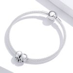 Ezüst charm (925), koponyák