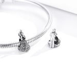 Ezüst charm (925), szerelmespár