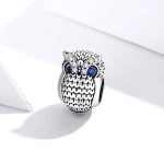 Ezüst charm (925), bagoly