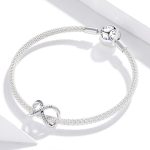 Ezüst charm (925), végtelen