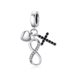 Ezüst charm, hit, remény, szeretet