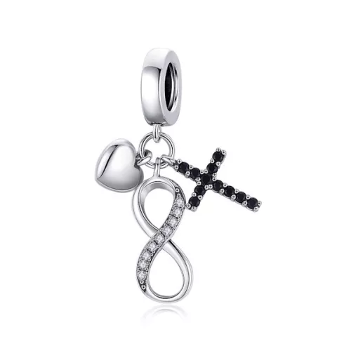 Ezüst charm, hit, remény, szeretet
