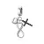 Ezüst charm, hit, remény, szeretet