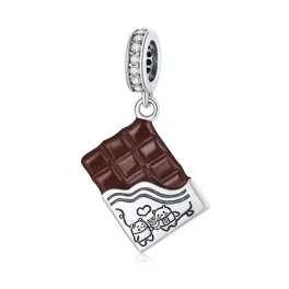 Ezüst charm, csoki