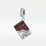Ezüst charm, csoki