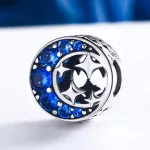 Ezüst charm, éjszakai égbolt