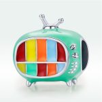 Ezüst charm, minitévé