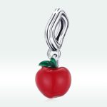 Ezüst charm, alma