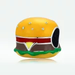 Ezüst charm, hamburger