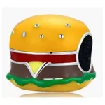 Ezüst charm, hamburger