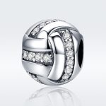 Ezüst charm, csomó