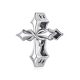 Ezüst charm (925), kereszt