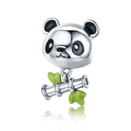 Ezüst charm (925), panda