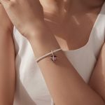 Ezüst charm (925), ajándék szív