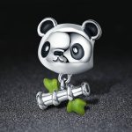 Ezüst charm (925), panda