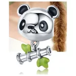 Strieborný prívesok (925), panda