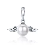 Ezüst charm (925), angyal