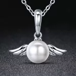 Ezüst charm (925), angyal