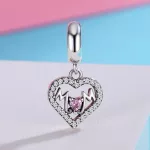 Ezüst charm (925), édesanya