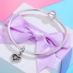Ezüst charm (925), édesanya