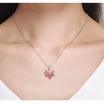 Ezüst charm (925), juharlevél