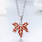 Ezüst charm (925), juharlevél