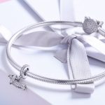 Ezüst charm (925), tacskó