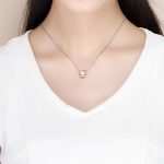 Ezüst charm, kutyafej