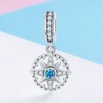 Ezüst charm (925), sarkcsillag