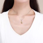 Ezüst charm (925), lépesméz méhecskével