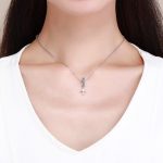 Ezüst charm (925), repülő csillagokkal