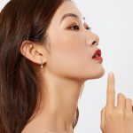 Ezüst fülbevaló csillagokkal