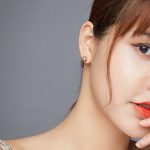 Ezüst fülbevaló, makk