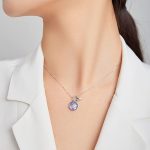 Ezüst nyaklánc  halpikkelyes medállal