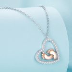 Ezüst nyaklánc, babaláb