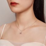 Ezüst nyaklánc, babaláb