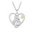 Ezüst női nyaklánc, anyai szeretet 