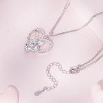 Ezüst női nyaklánc, anyai szeretet 